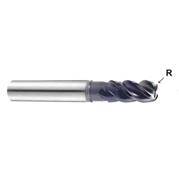 Yg-1 Tool TitanoxPower4FlMultipleHelixDoubleCore Corner Radius FlatEnd Mill GMG41925 - main